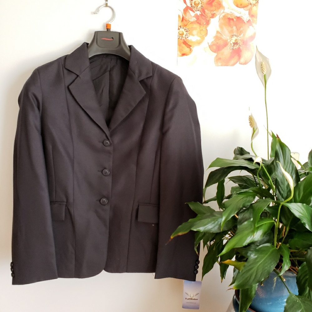 NWT TuffRider Equestrian Starter Show Coat